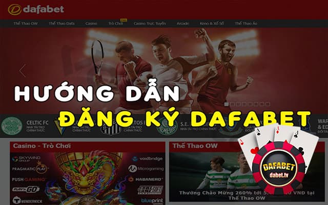 Tạo tài khoản để chơi poker dafabet